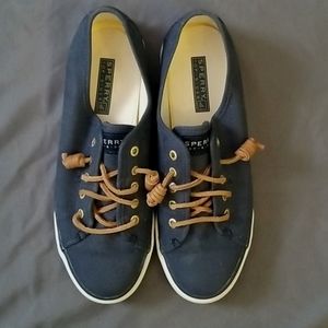 Navy Blue Sperry Top-Sider shoes